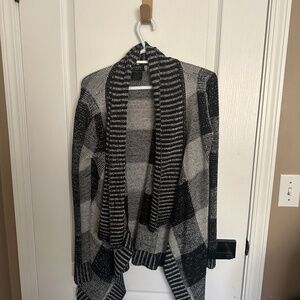 Open-front wrap style Cardigan